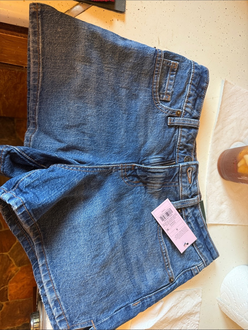 wild fable Blue denim shorts
